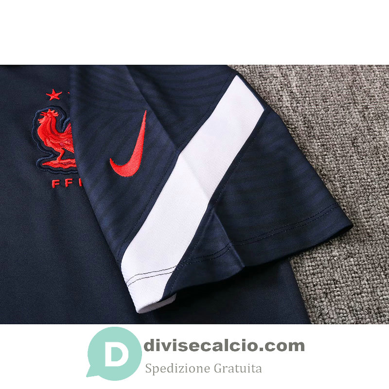 Maglia Francia Polo Navy 2020/2021