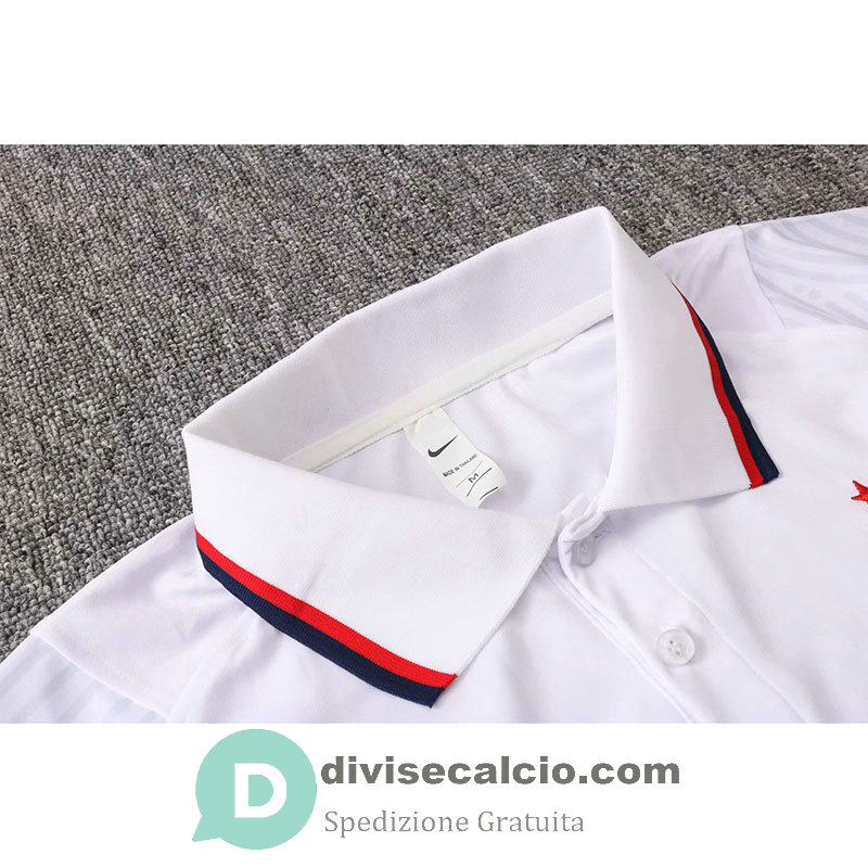 Maglia Francia Polo White 2020/2021