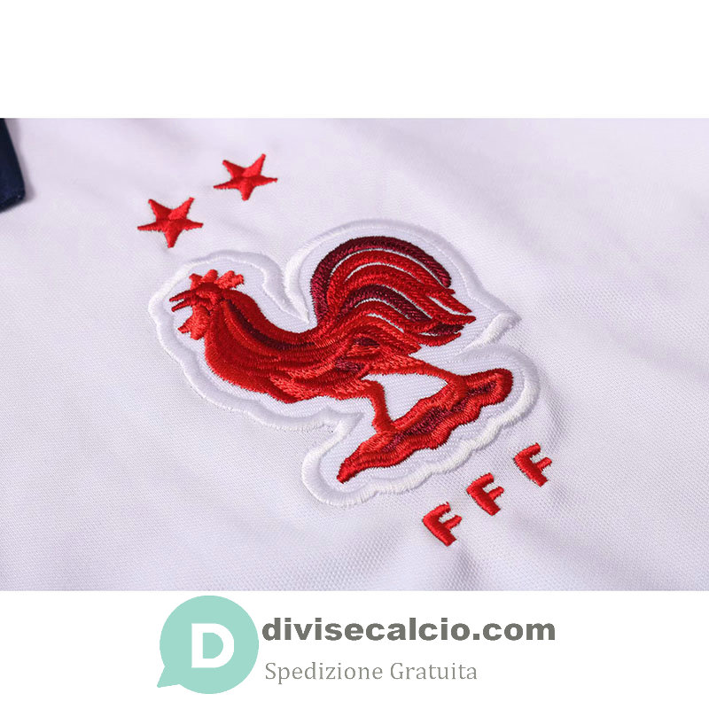 Maglia Francia Polo White 2020/2021