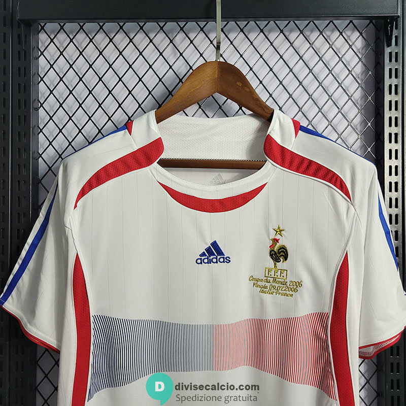 Maglia Francia Retro Gara Away 2006/2007