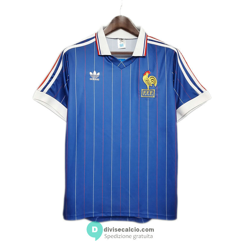 Maglia Francia Retro Gara Home 1982 1983