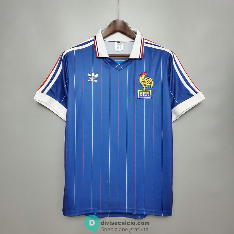 Maglia Francia Retro Gara Home 1982 1983