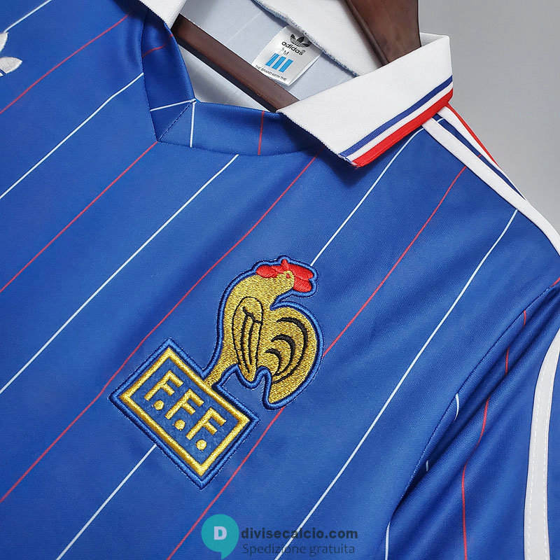 Maglia Francia Retro Gara Home 1982 1983