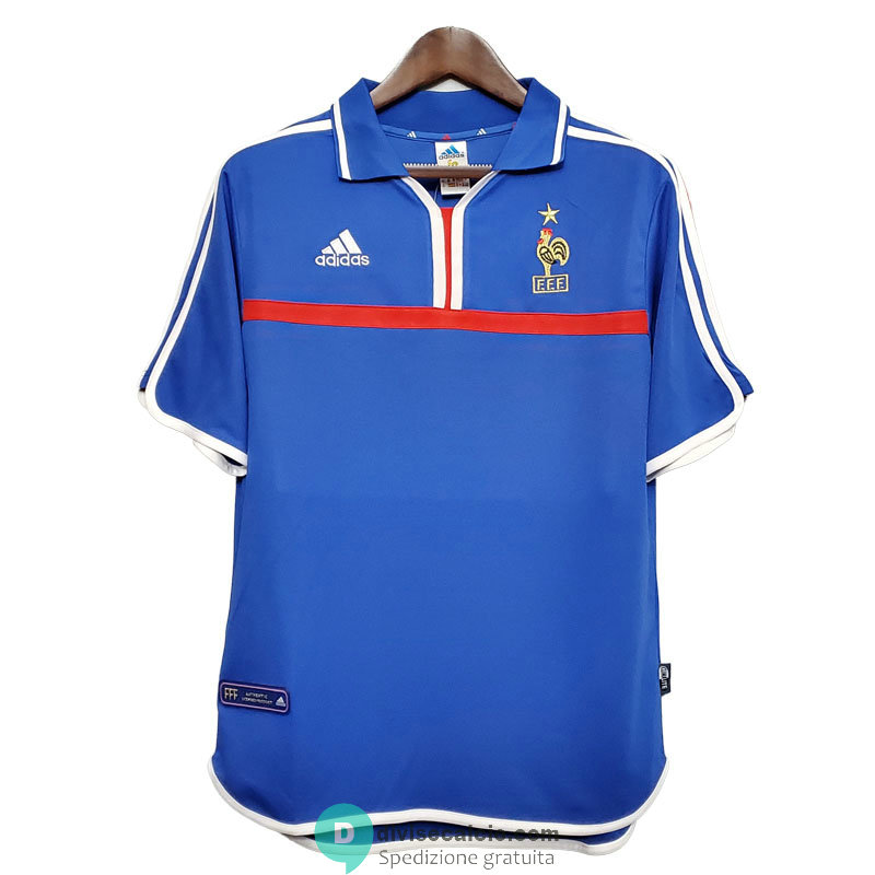 Maglia Francia Retro Gara Home 2000 2001