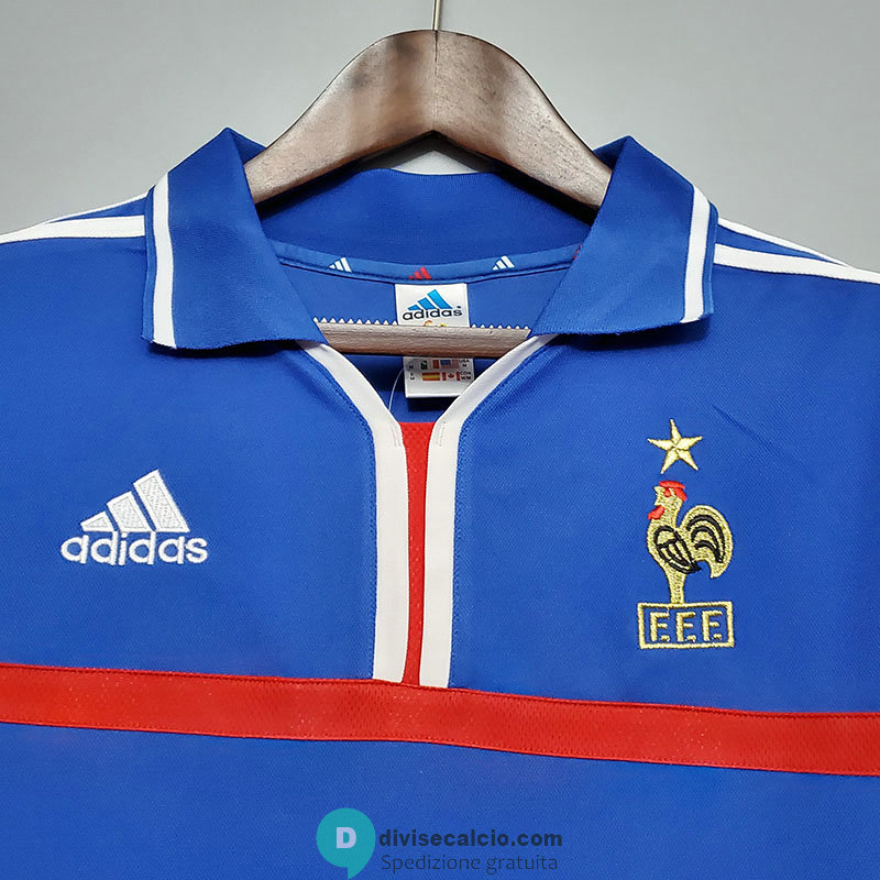 Maglia Francia Retro Gara Home 2000 2001