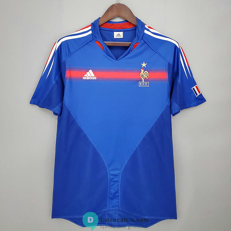 Maglia Francia Retro Gara Home 2004/2005