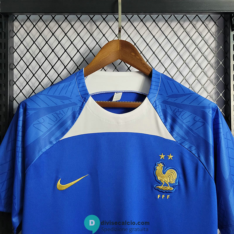 Maglia Francia Training Blue I 2022/2023