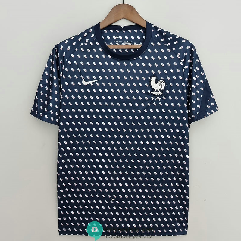 Maglia Francia Training Suit Blue II 2022/2023