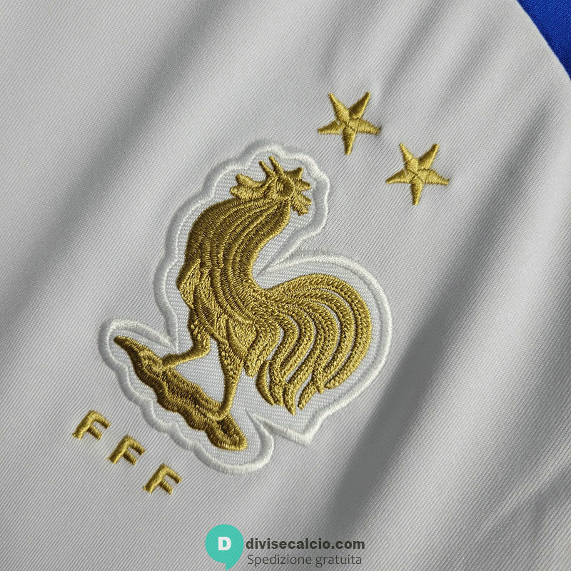 Maglia Francia Training Suit White I 2022/2023