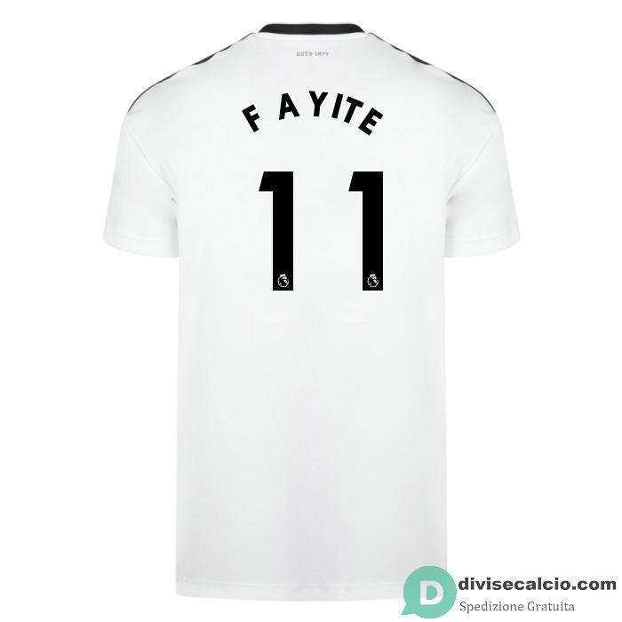 Maglia Fulham Gara Home 11#F.AYITE 2018-2019