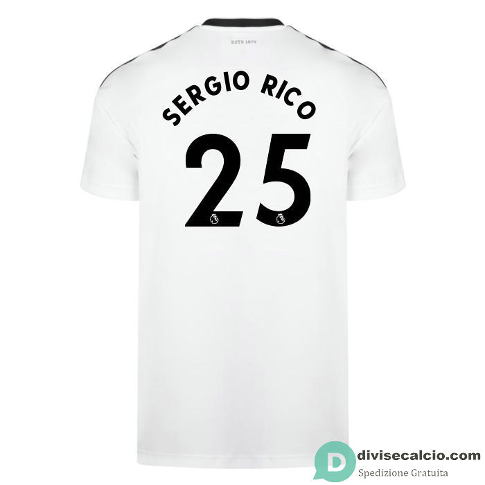 Maglia Fulham Gara Home 25#SERGIO RICO 2018-2019