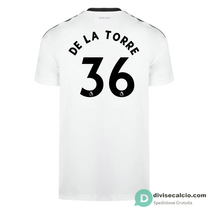 Maglia Fulham Gara Home 36#DE LA TORRE 2018-2019