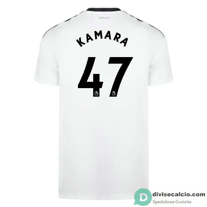 Maglia Fulham Gara Home 47#KAMARA 2018-2019