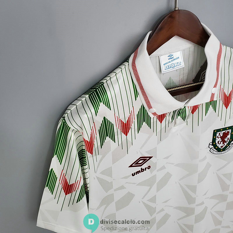 Maglia Galles Retro Gara Away 1990/1992