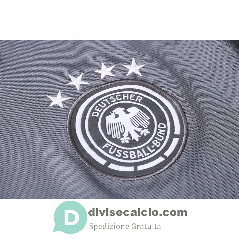 Maglia Germania Polo Dark Grey 2020/2021