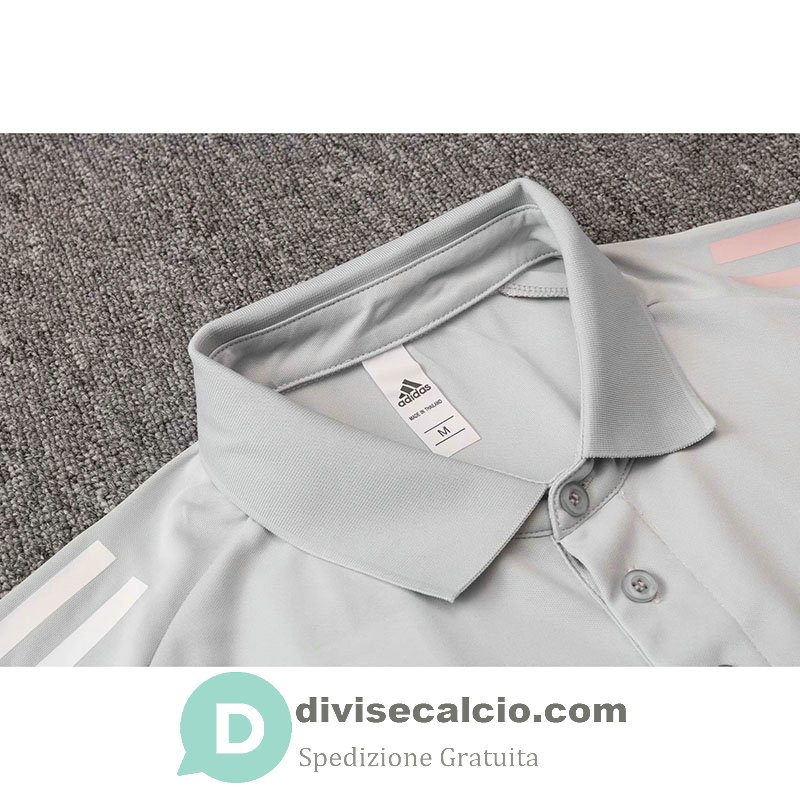 Maglia Germania Polo Light Grey 2020/2021