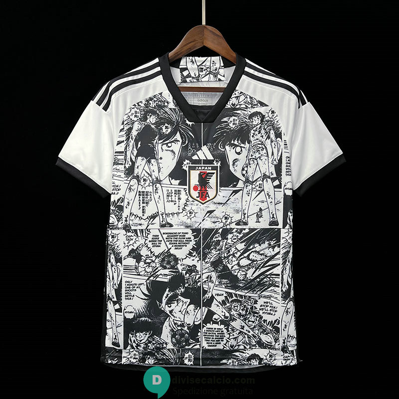 Maglia Giappone Captain Tsubasa White 2023/2024