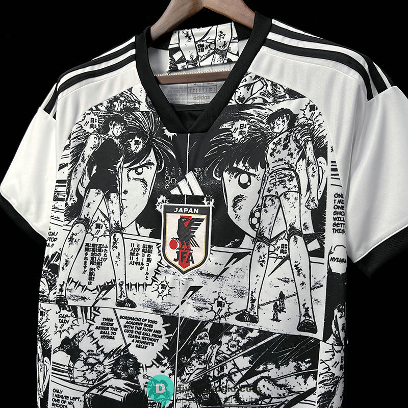 Maglia Giappone Captain Tsubasa White 2023/2024