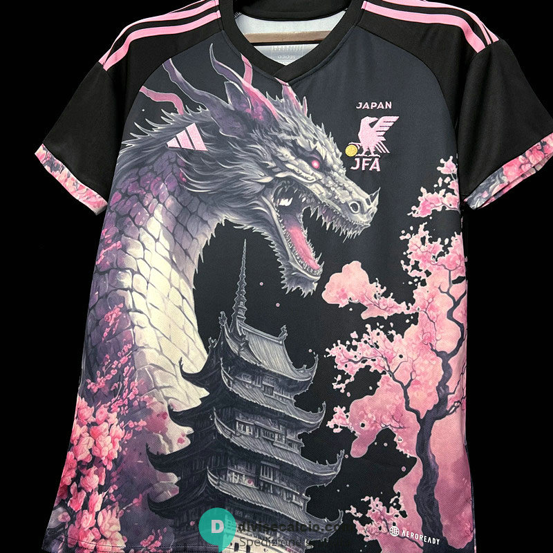 Maglia Giappone Dragon Sakura Black 2023/2024