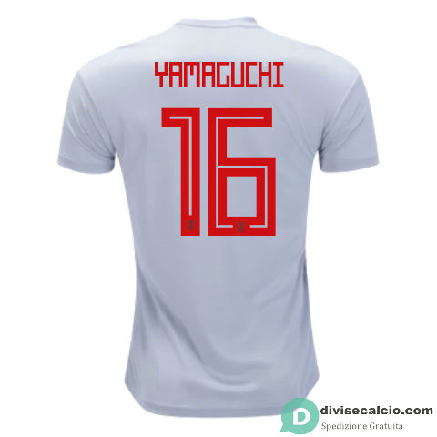 Maglia Giappone Gara Away 16#YAMAGUCHI 2018