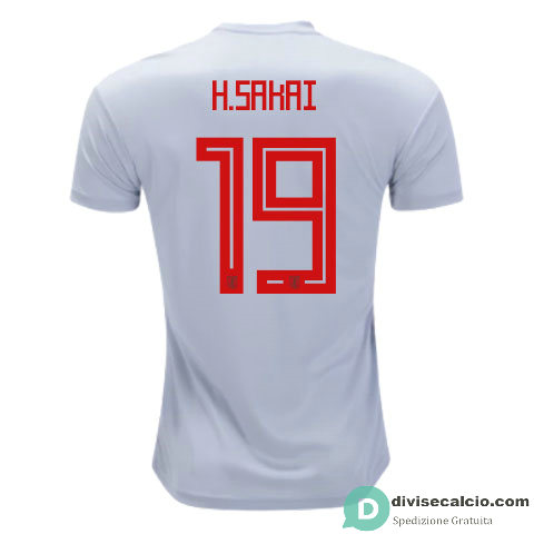 Maglia Giappone Gara Away 19#H.SAKAI 2018