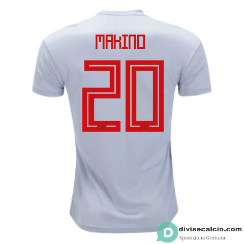 Maglia Giappone Gara Away 20#MAKINO 2018