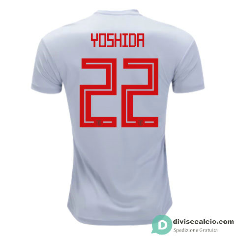 Maglia Giappone Gara Away 22#YOSHIDA 2018