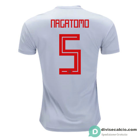 Maglia Giappone Gara Away 5#NAGATOMO 2018