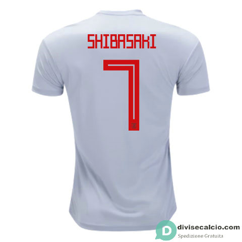 Maglia Giappone Gara Away 7#SHIBASAKI 2018