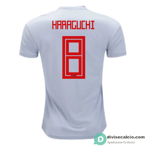 Maglia Giappone Gara Away 8#HARAGUCHI 2018