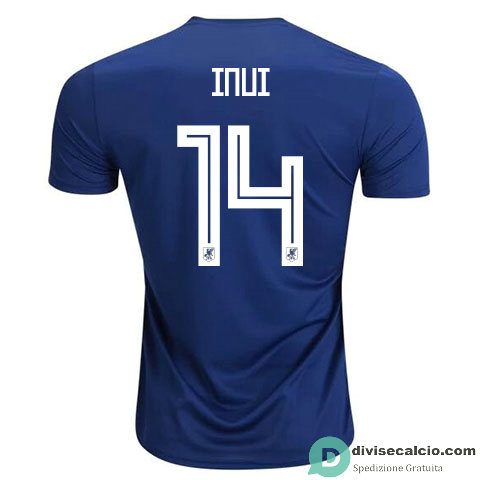 Maglia Giappone Gara Home 14#INUI 2018