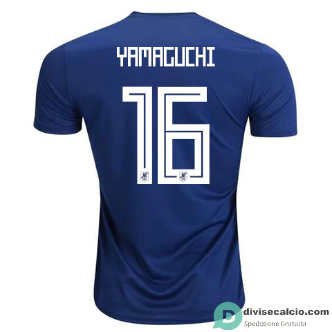 Maglia Giappone Gara Home 16#YAMAGUCHI 2018