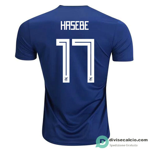 Maglia Giappone Gara Home 17#HASEBE 2018