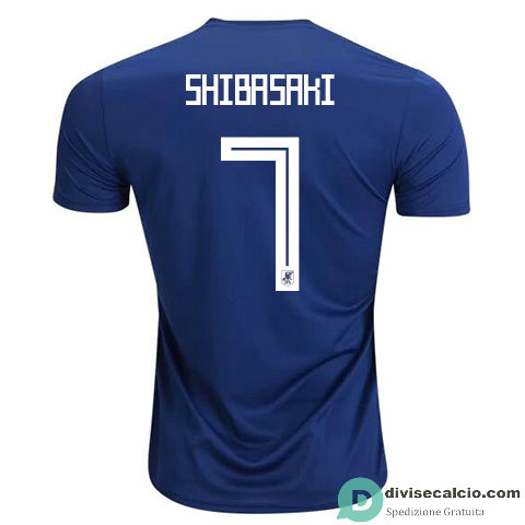 Maglia Giappone Gara Home 7#SHIBASAKI 2018