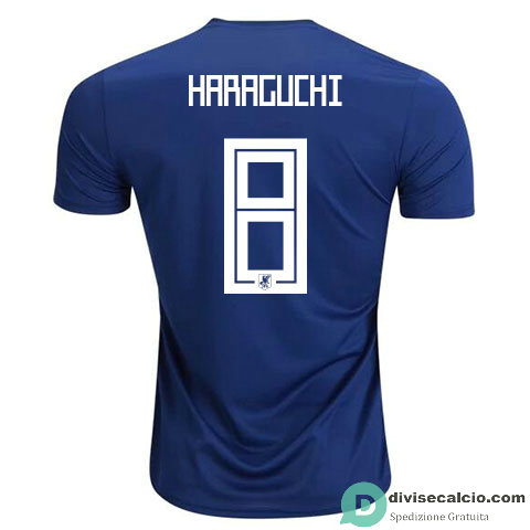 Maglia Giappone Gara Home 8#HARAGUCHI 2018