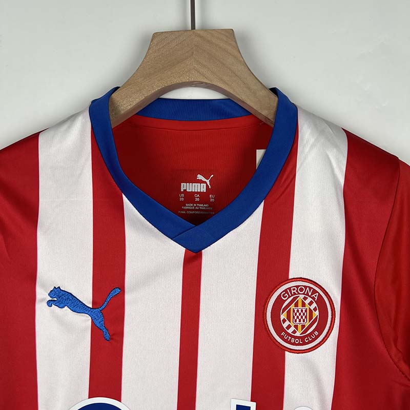 Maglia Girona Bambino Gara Home 2023/2024