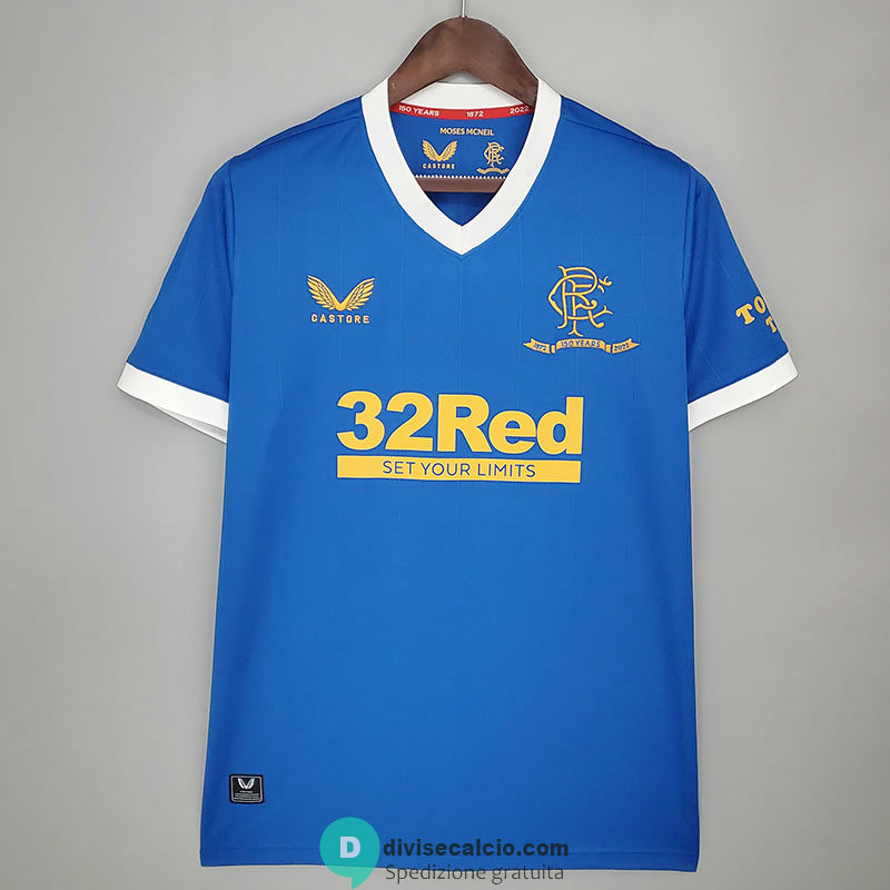 Maglia Glasgow Rangers Gara Home 2021/2022