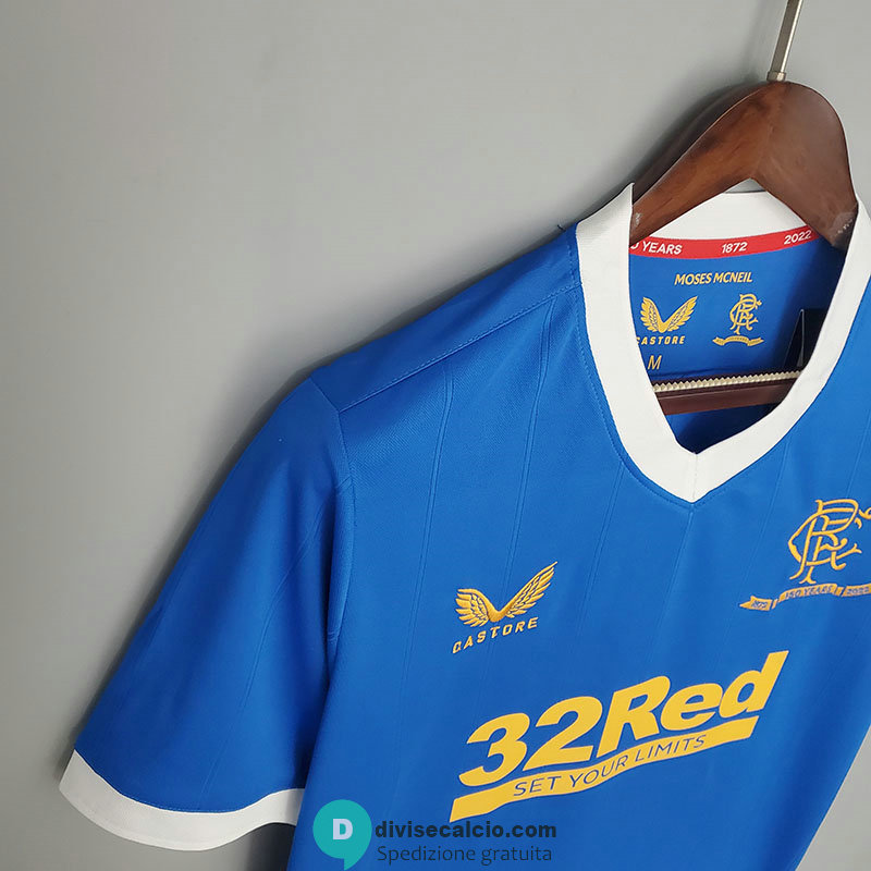 Maglia Glasgow Rangers Gara Home 2021/2022