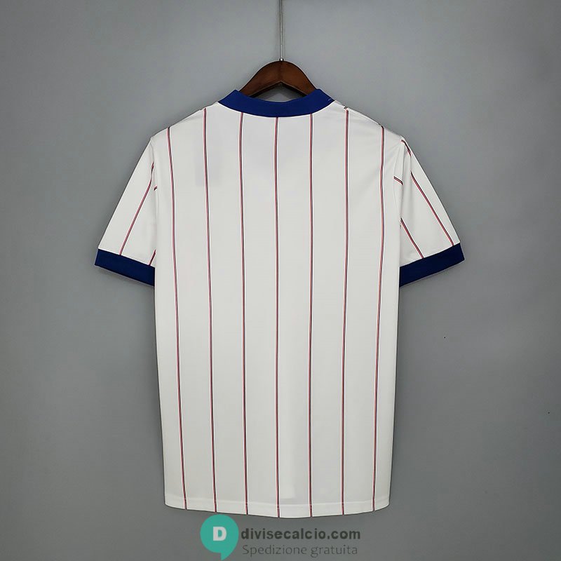 Maglia Glasgow Rangers Retro Gara Away 1982/1983