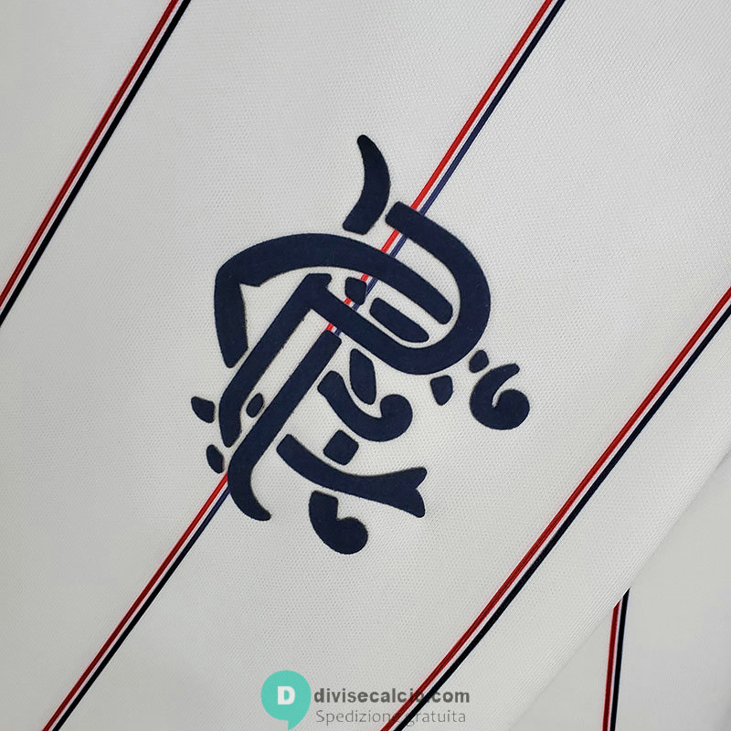 Maglia Glasgow Rangers Retro Gara Away 1982/1983