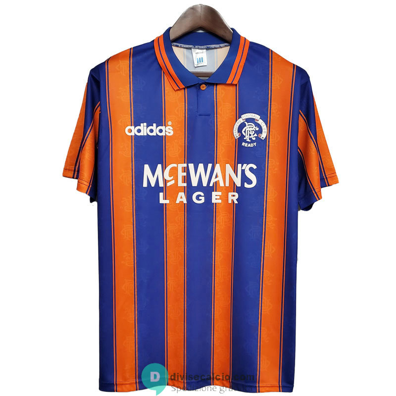 Maglia Glasgow Rangers Retro Gara Away 1993 1994