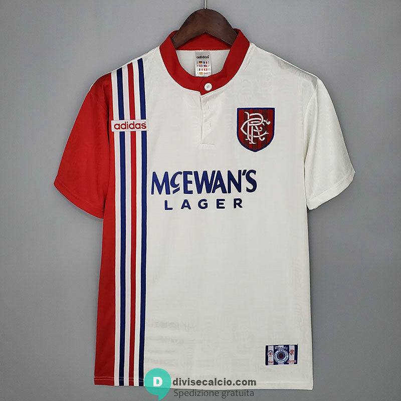 Maglia Glasgow Rangers Retro Gara Away 1996/1997