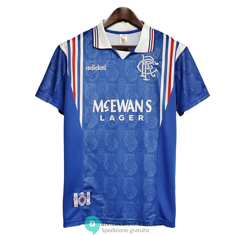 Maglia Glasgow Rangers Retro Gara Home 1996/1997