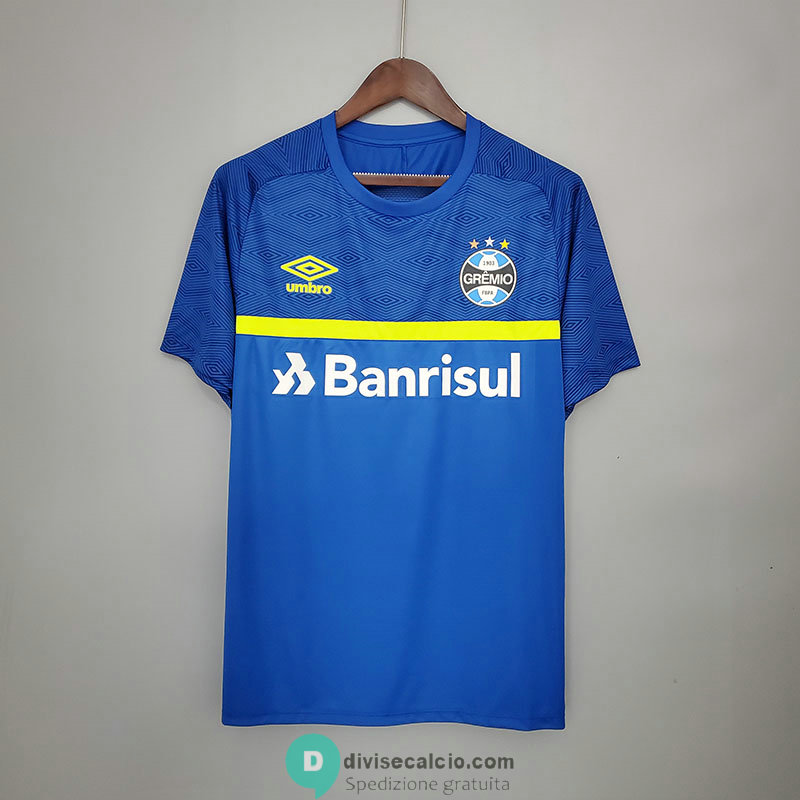 Maglia Gremio Training Blue Yellow 2021/2022