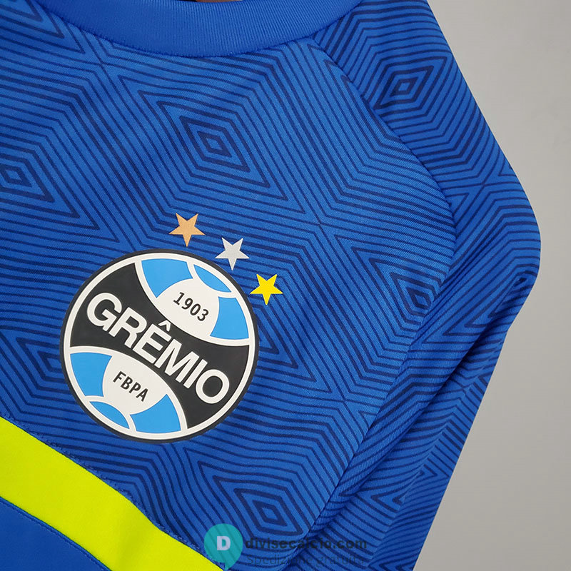 Maglia Gremio Training Blue Yellow 2021/2022