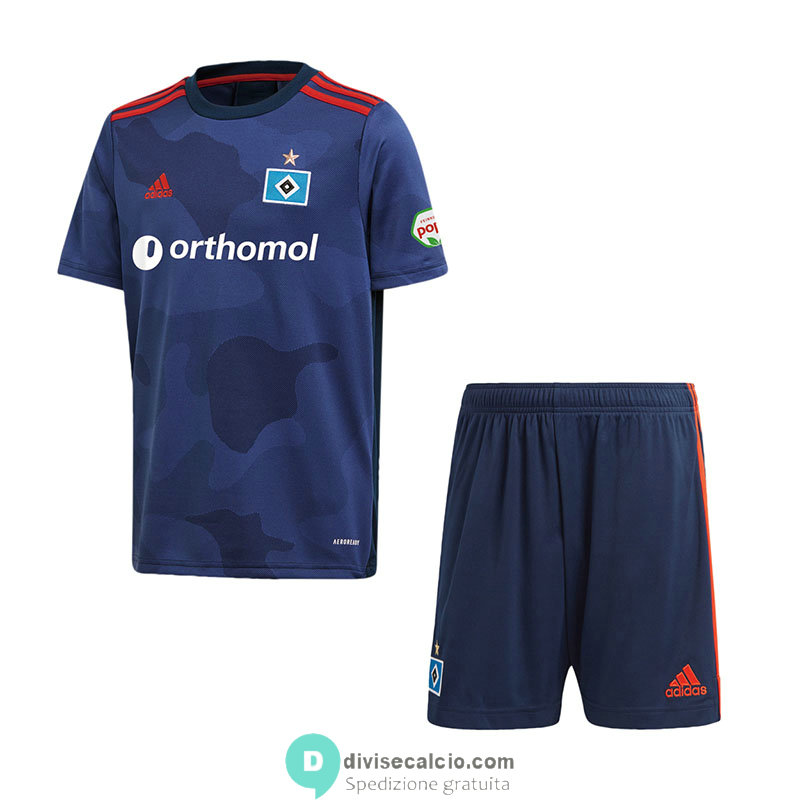 Maglia Hamburgo S.V. Bambino Gara Away 2020/2021