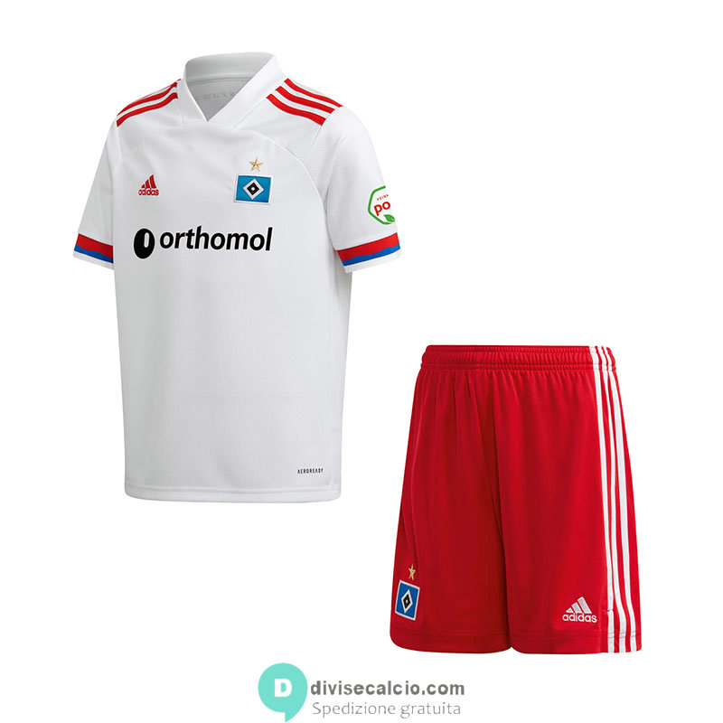 Maglia Hamburgo S.V. Bambino Gara Home 2020/2021