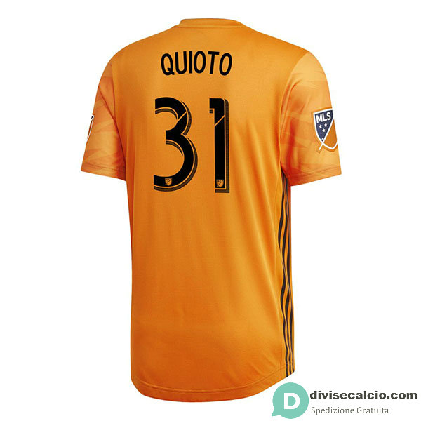 Maglia Houston Dynamo Gara Home 31#QUIOTO 2019