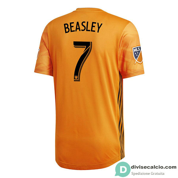 Maglia Houston Dynamo Gara Home 7#BEASLEY 2019