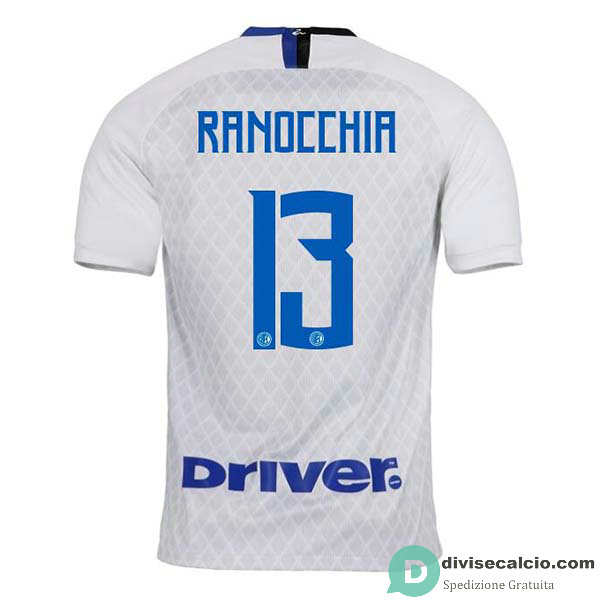 Maglia Inter Milan Gara Away 13#RANOCCHIA 2018-2019